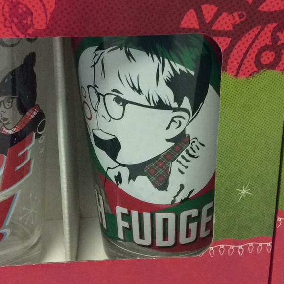 A Christmas Story Glassware Set of 4 16oz Glasses New - Picture 5 of 8